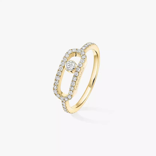 [Aura Jewels]Move Uno Diamond Ring in Gold