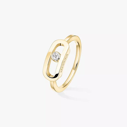 [Aura Jewels]Move Uno Diamond Ring in Gold