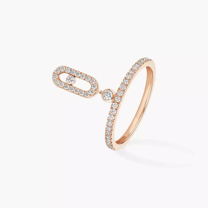 [Aura Jewels]Move Uno Diamond Ring