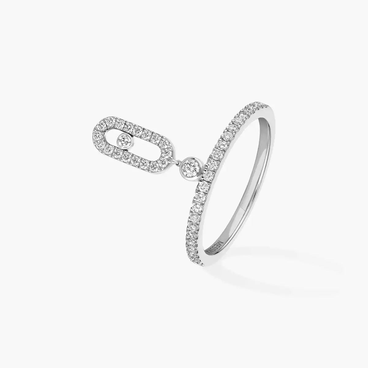 [Aura Jewels]Move Uno Diamond Ring