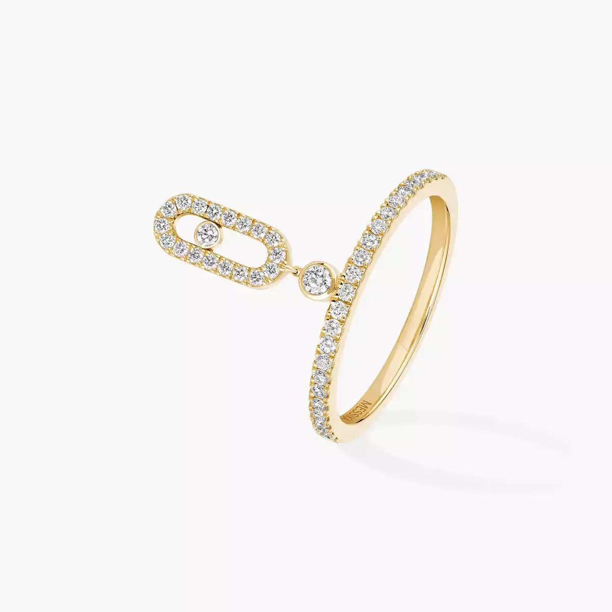 [Aura Jewels]Move Uno Diamond Ring