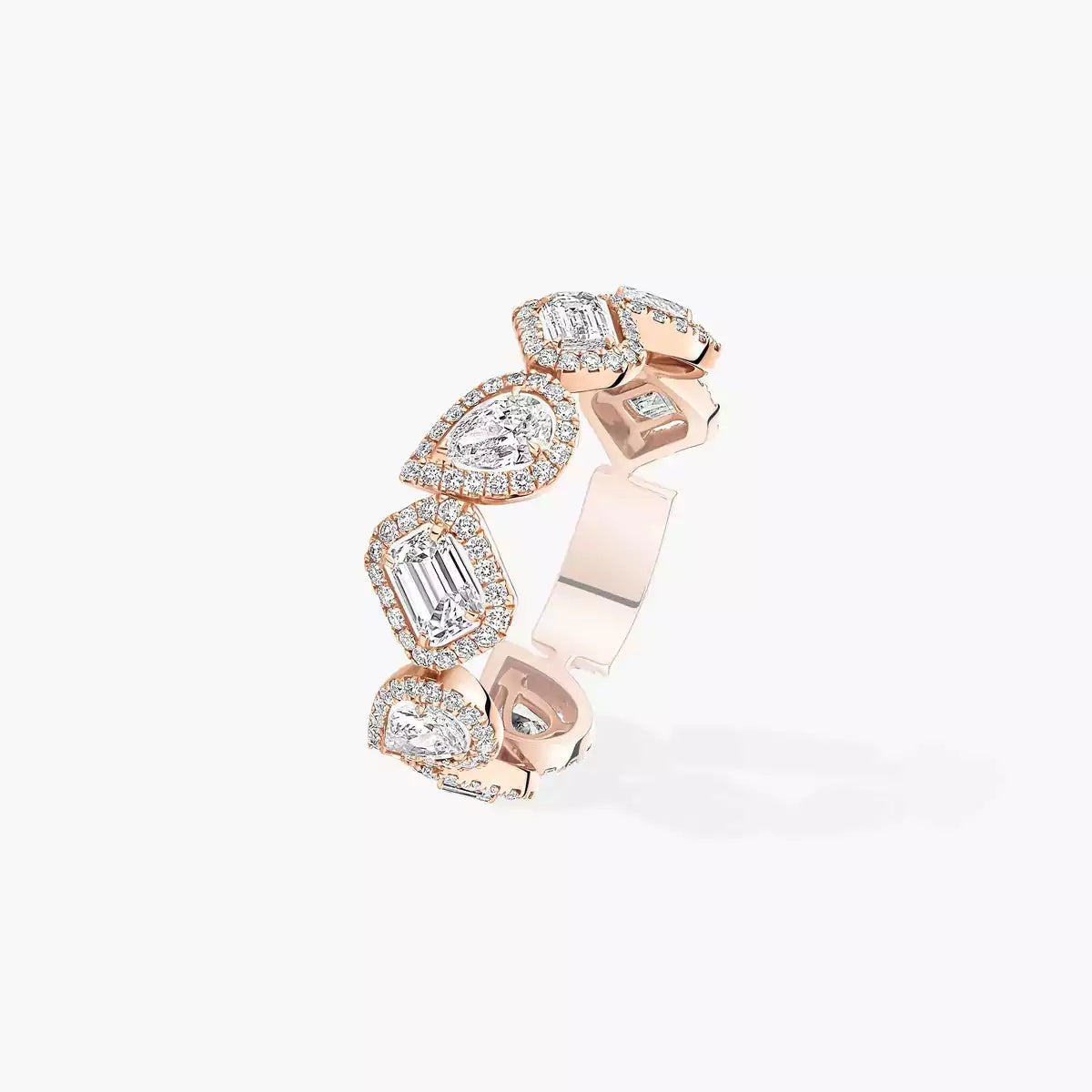 [Aura Jewels]Diamond Wedding Ring My Twin