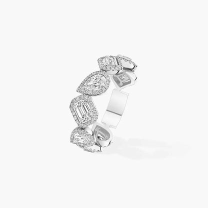 [Aura Jewels]Diamond Wedding Ring My Twin