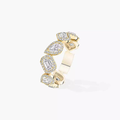 [Aura Jewels]Diamond Wedding Ring My Twin