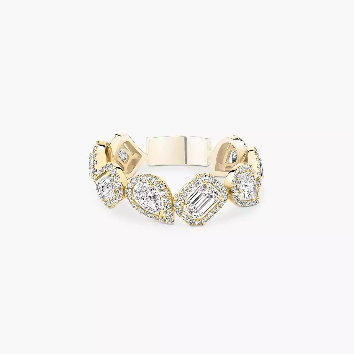 [Aura Jewels]Diamond Wedding Ring My Twin