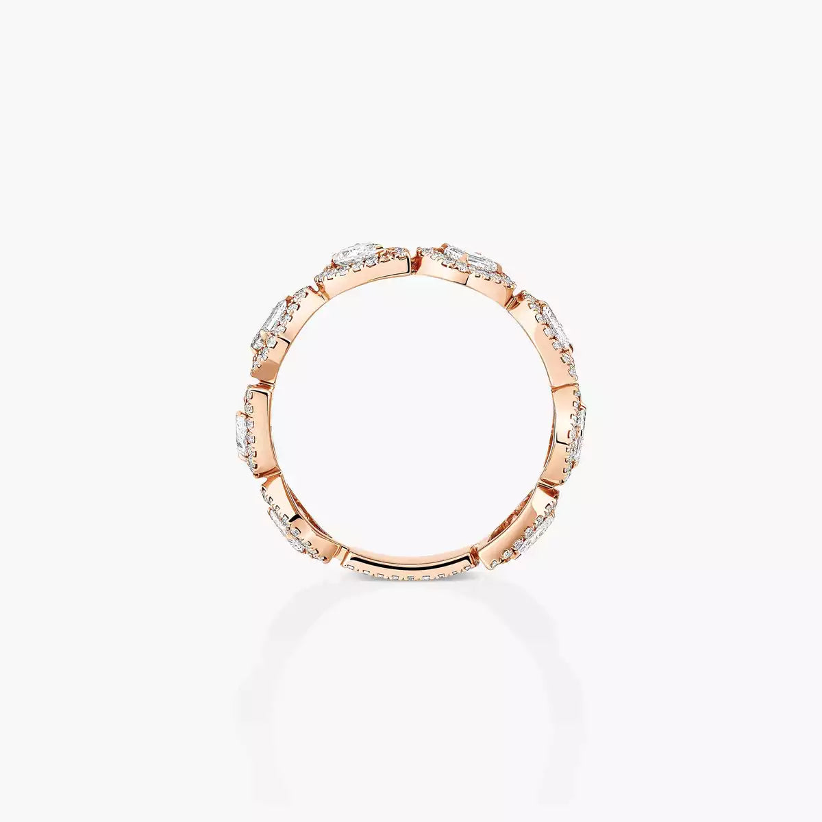 [Aura Jewels]Diamond Wedding Ring My Twin