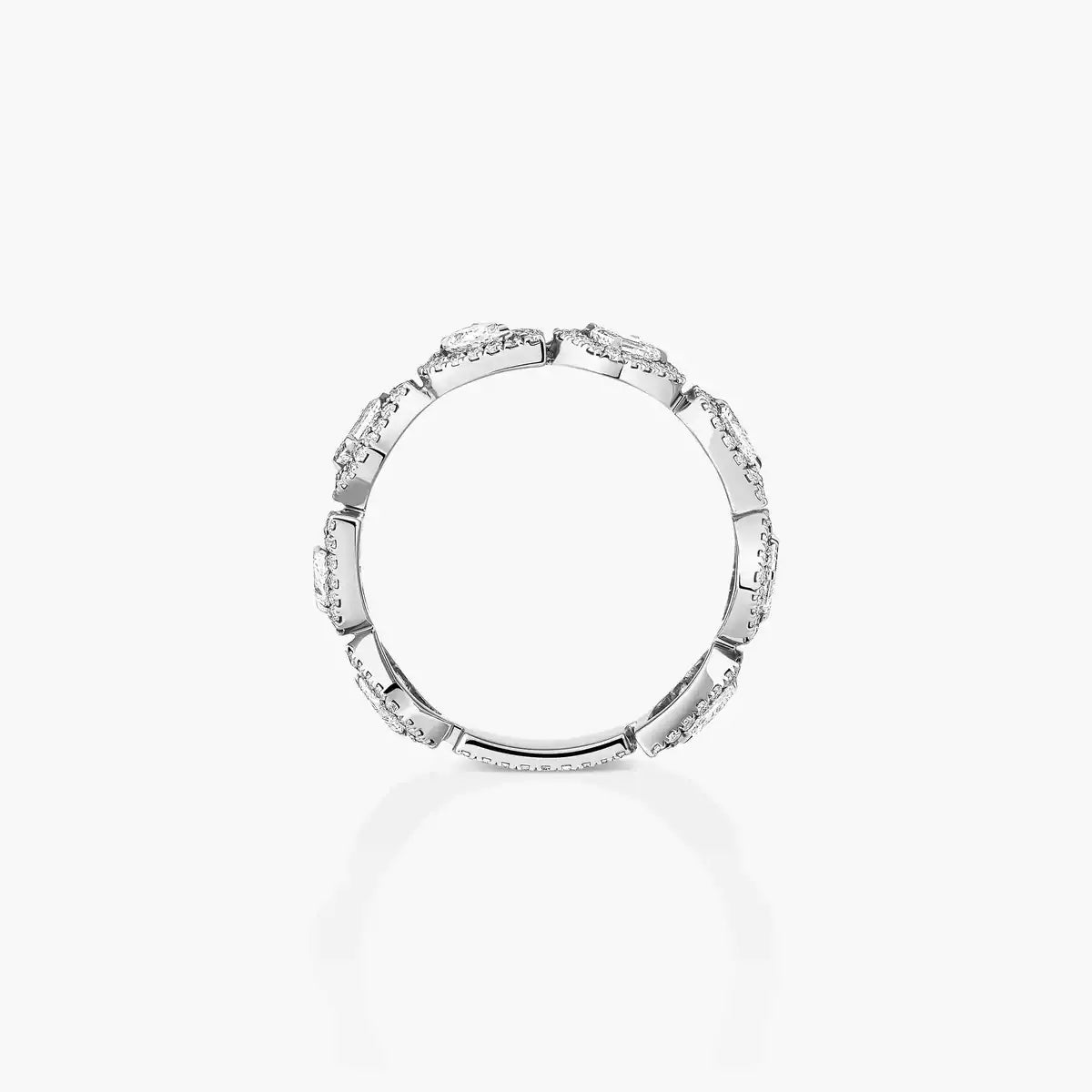[Aura Jewels]Diamond Wedding Ring My Twin