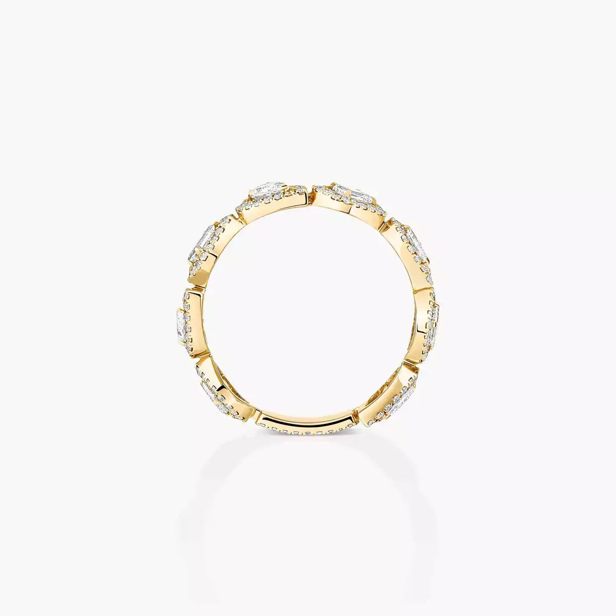 [Aura Jewels]Diamond Wedding Ring My Twin