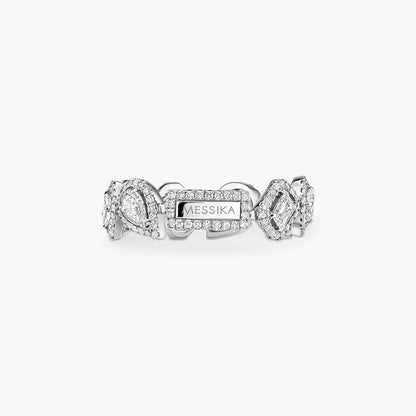 [Aura Jewels]Diamond Wedding Ring My Twin