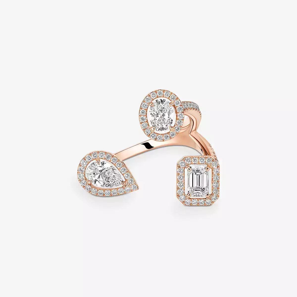 [Aura Jewels] Diamond Ring 0,25ct My Twin Trilogy