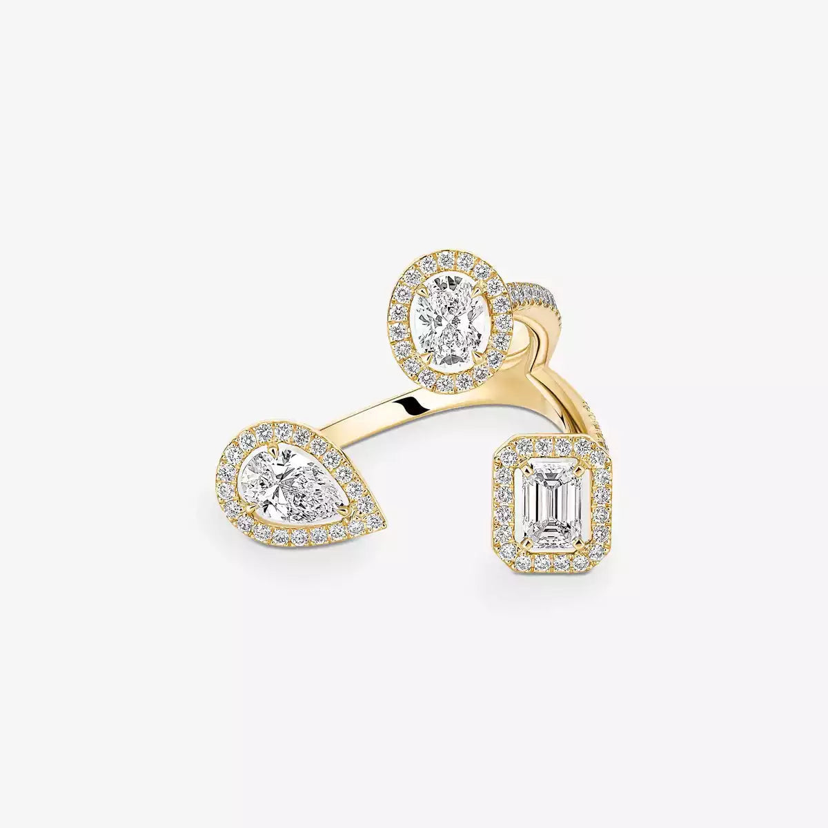 [Aura Jewels] Diamond Ring 0,25ct My Twin Trilogy