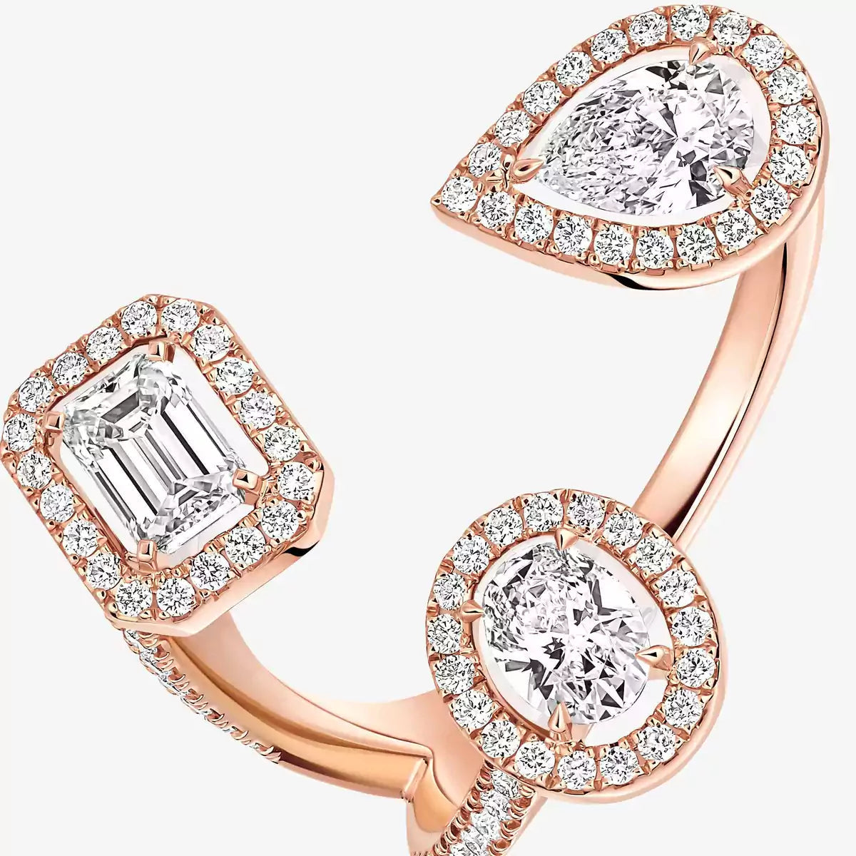[Aura Jewels] Diamond Ring 0,25ct My Twin Trilogy