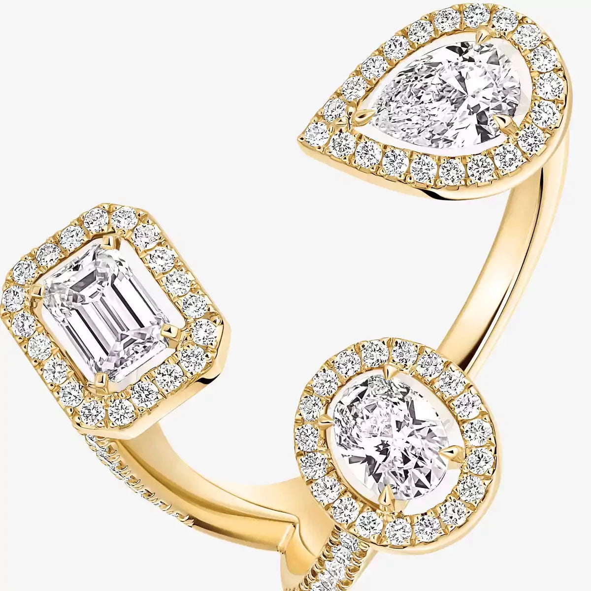 [Aura Jewels] Diamond Ring 0,25ct My Twin Trilogy