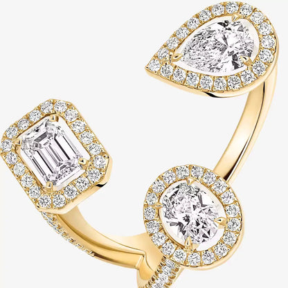 [Aura Jewels] Diamond Ring 0,25ct My Twin Trilogy