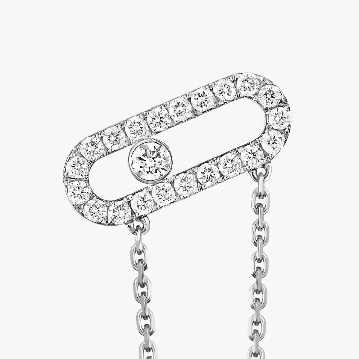 [Aura Jewels]Move Uno Diamond Earrings