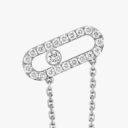 [Aura Jewels]Move Uno Diamond Earrings