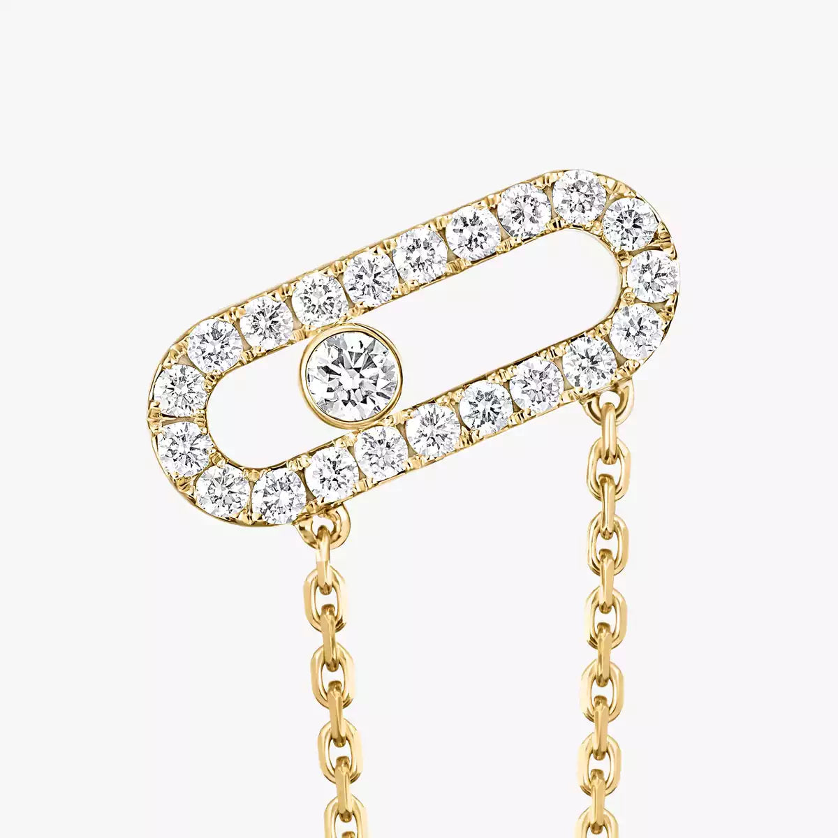 [Aura Jewels]Move Uno Diamond Earrings