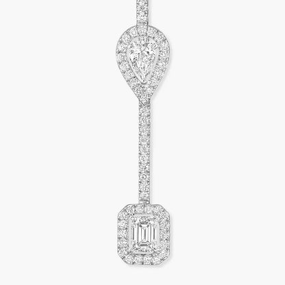 [Aura Jewels]Diamond Drop Earrings My Twin