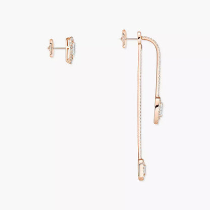 [Aura Jewels]Diamond Drop Earrings My Twin