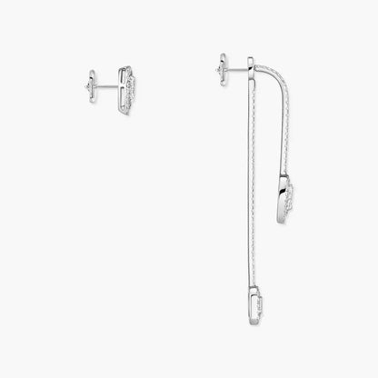 [Aura Jewels]Diamond Drop Earrings My Twin