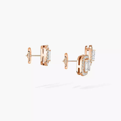 [Aura Jewels]Diamond Earrings 0,10ct My Twin 1+2