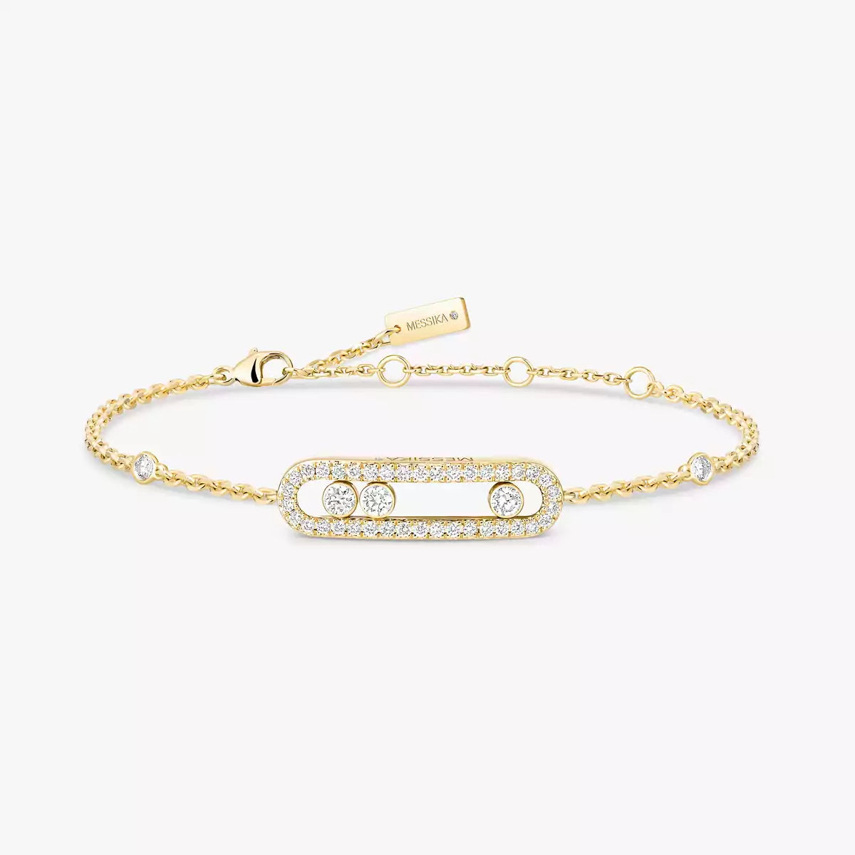 [Aura Jewels]Pavé Baby Move Diamond Bracelet