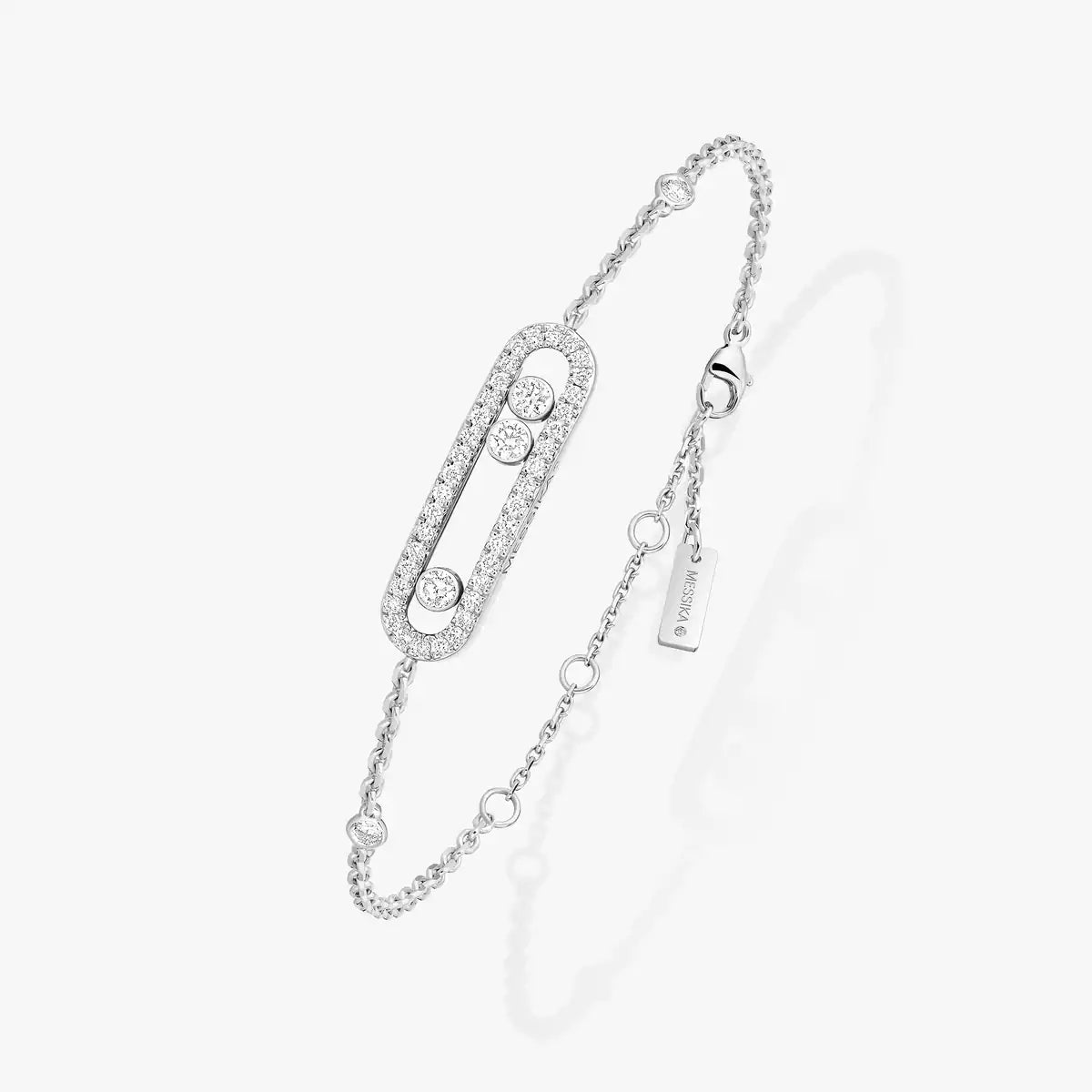 [Aura Jewels]Pavé Baby Move Diamond Bracelet