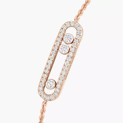 [Aura Jewels]Pavé Baby Move Diamond Bracelet
