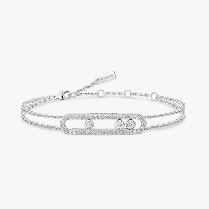 [Aura Jewels] Move Classique pavé bracelet