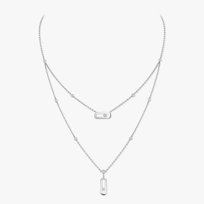 [Aura Jewels] Move Uno Diamond Necklace