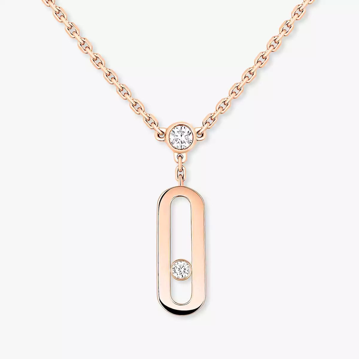 [Aura Jewels] Move Uno Diamond Necklace