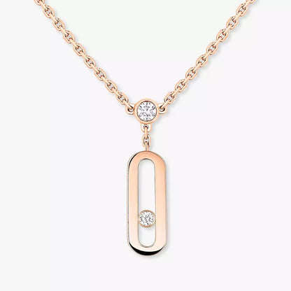 [Aura Jewels] Move Uno Diamond Necklace