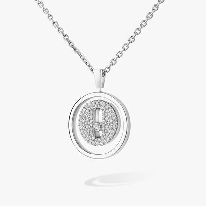 [Aura Jewels] Lucky Move Diamond Necklace