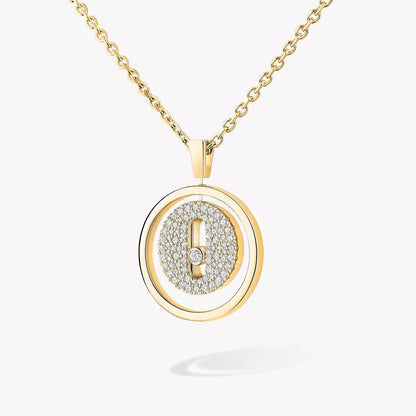 [Aura Jewels] Lucky Move Diamond Necklace