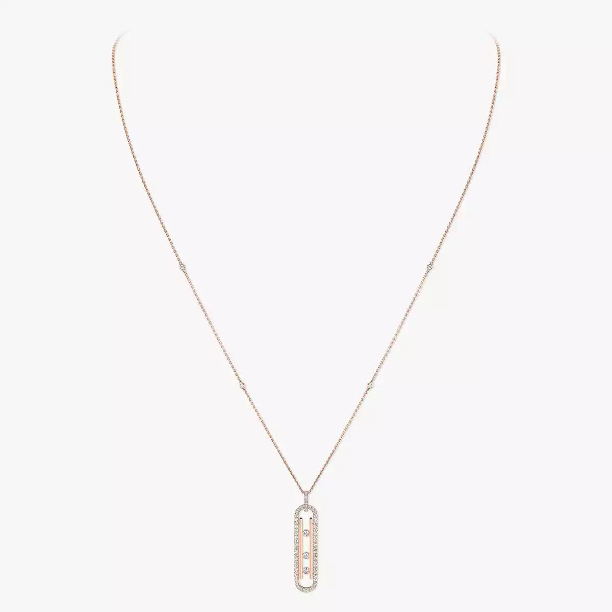 [Aura Jewels]Diamond Necklace Move 10Th