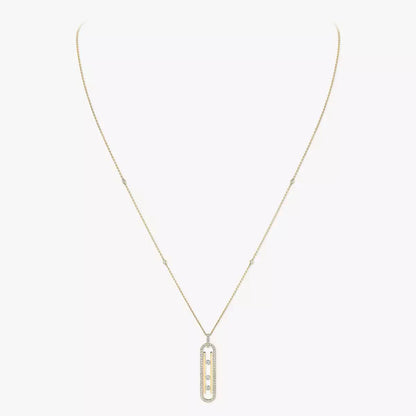 [Aura Jewels]Diamond Necklace Move 10Th