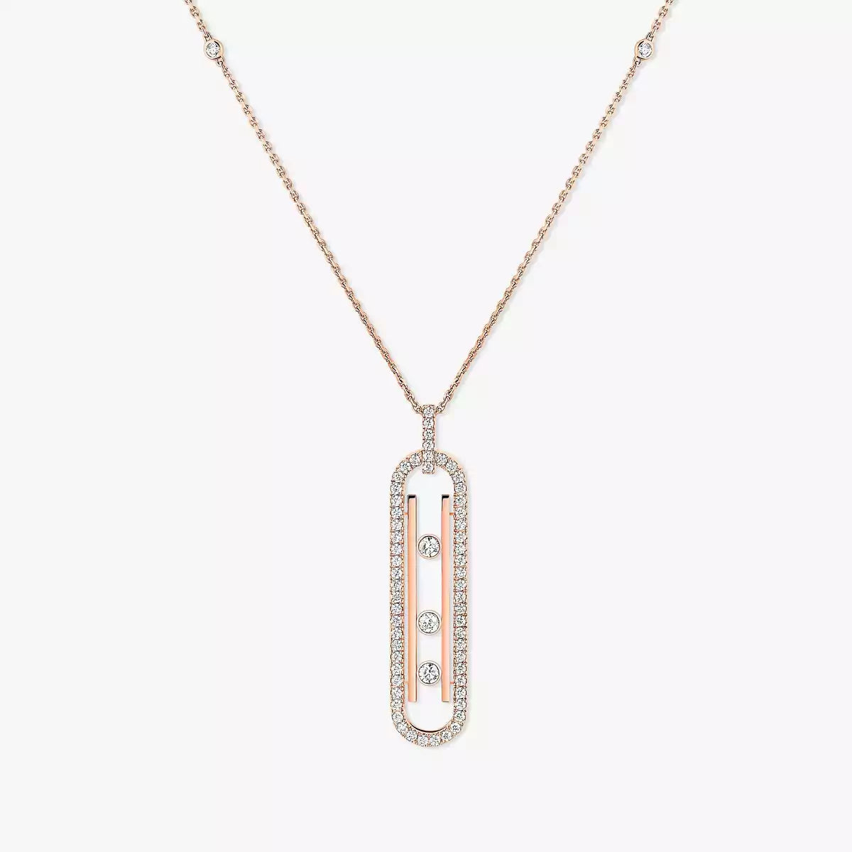[Aura Jewels]Diamond Necklace Move 10Th