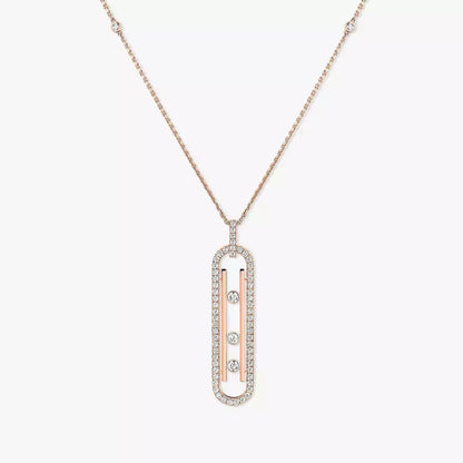 [Aura Jewels]Diamond Necklace Move 10Th