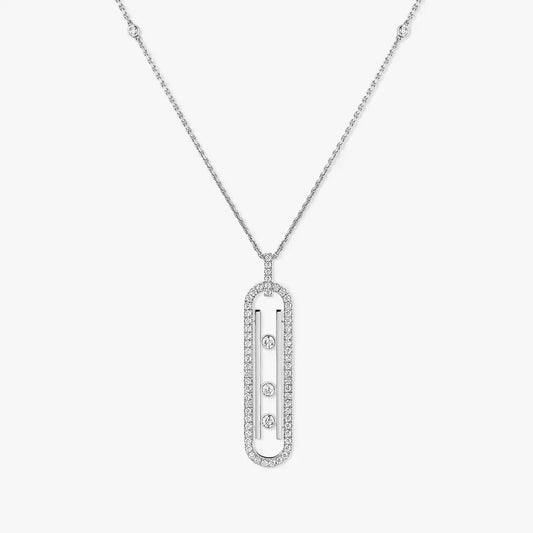 [Aura Jewels]Diamond Necklace Move 10Th