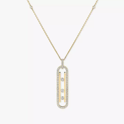 [Aura Jewels]Diamond Necklace Move 10Th