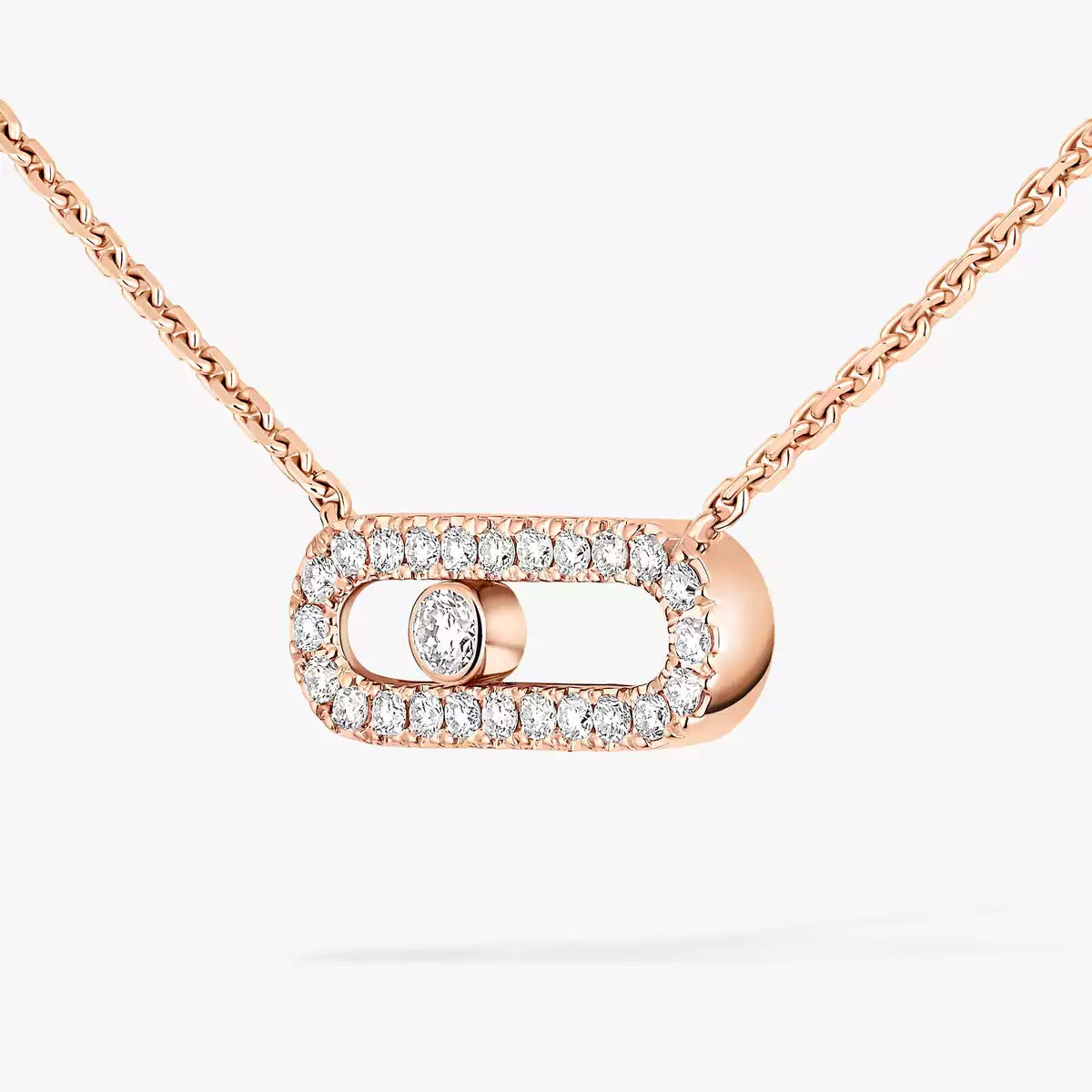 [Aura Jewels]Diamond Necklace Move Uno