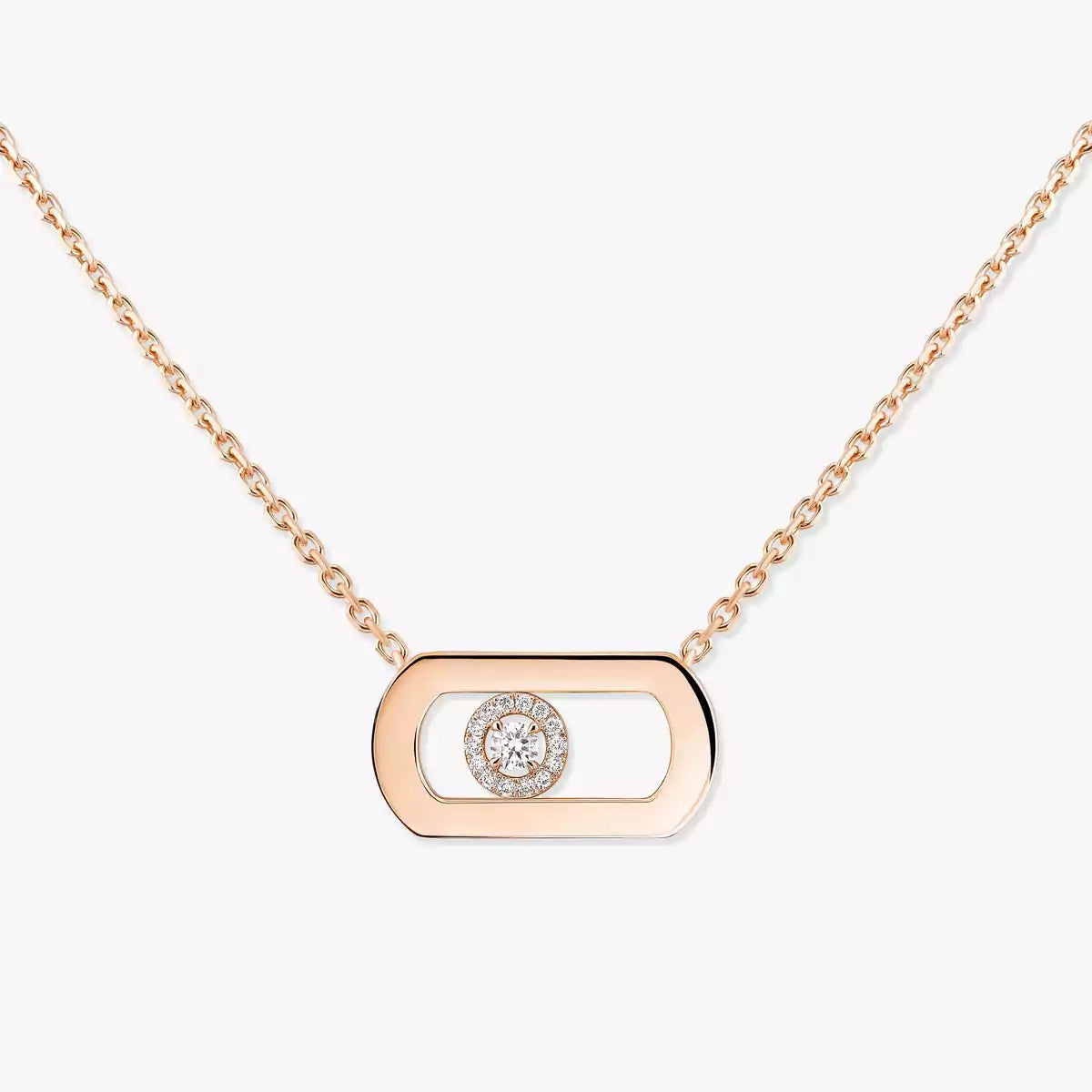 [Aura Jewels]So Move Diamond Necklace in Gold