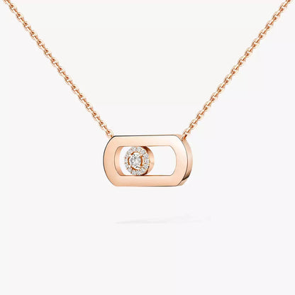 [Aura Jewels]So Move Diamond Necklace in Gold