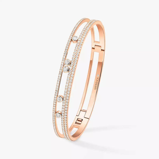 [Aura Jewels]Move Romane pavé bangle