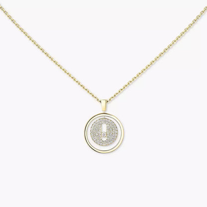 [Aura Jewels] Lucky Move Diamond Necklace