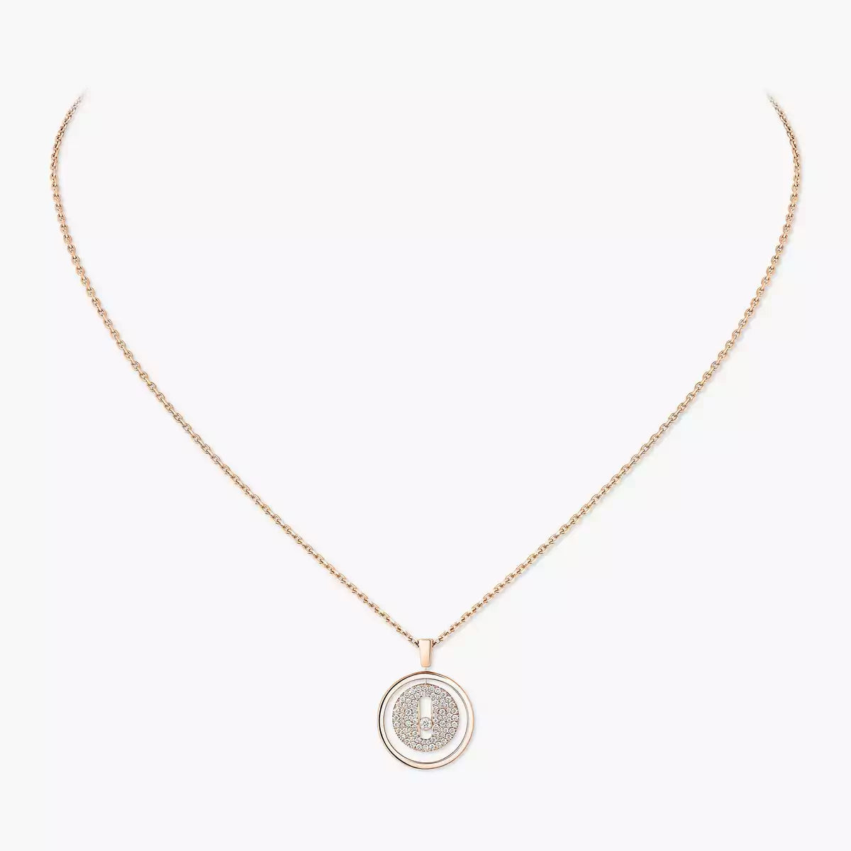 [Aura Jewels] Lucky Move Diamond Necklace