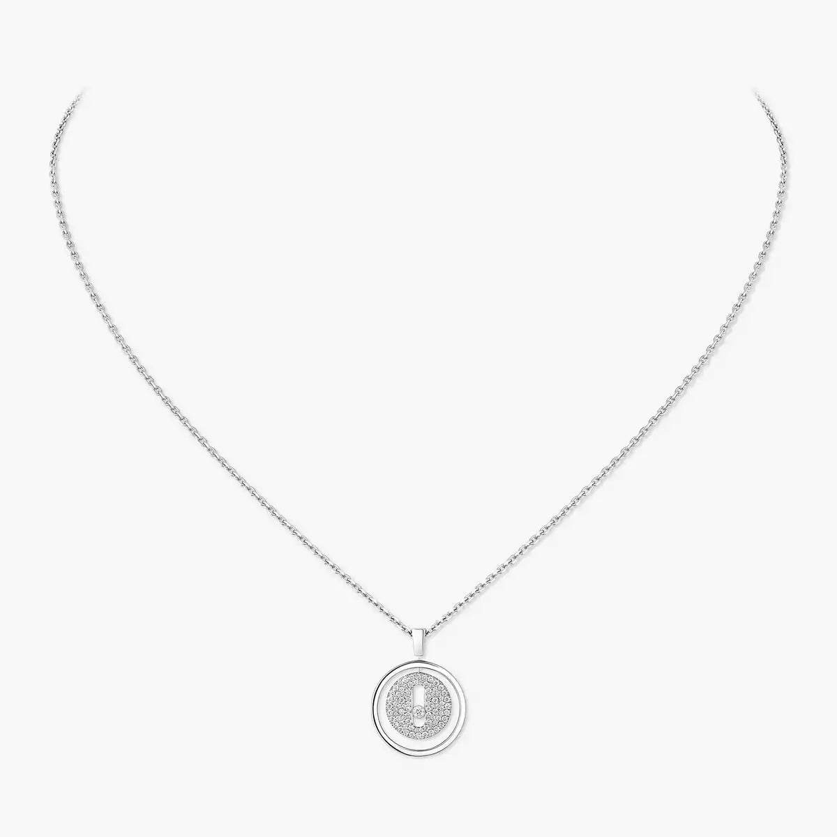 [Aura Jewels] Lucky Move Diamond Necklace