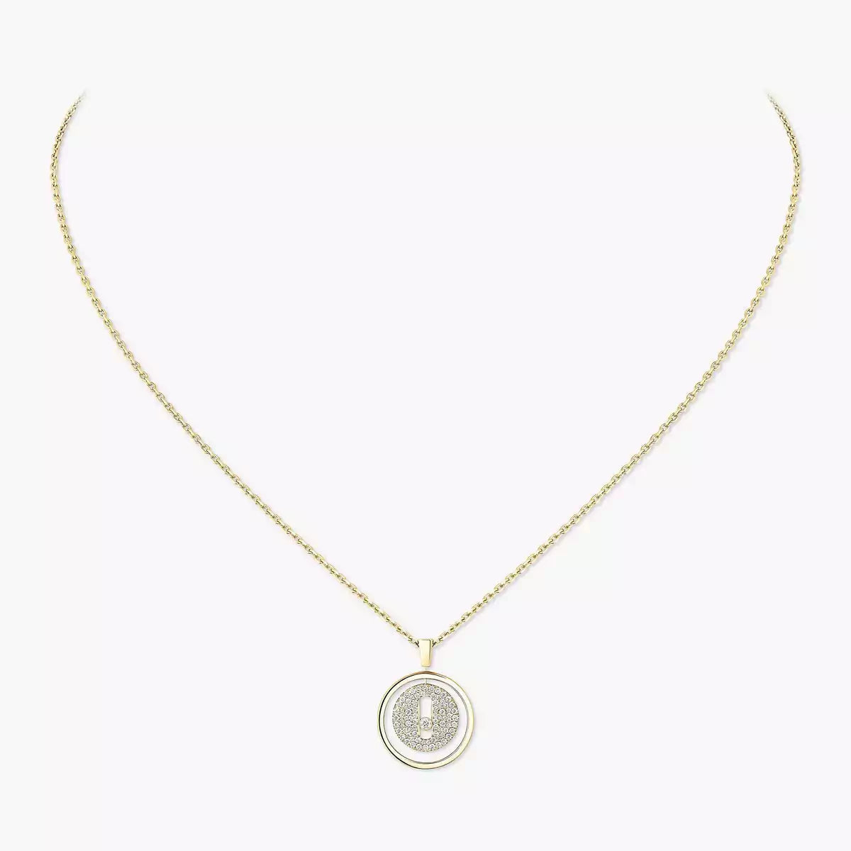 [Aura Jewels] Lucky Move Diamond Necklace