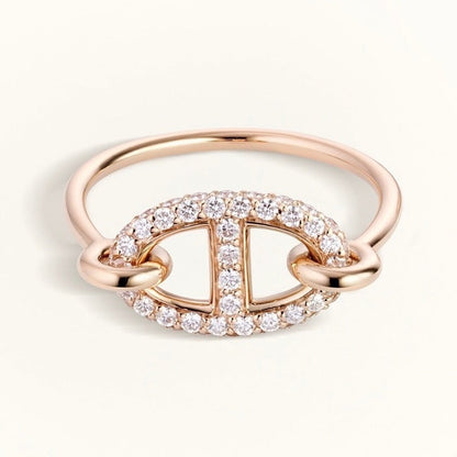 ¡®Aura Jewels¡¯RONDE SMALL DIAMOND RING