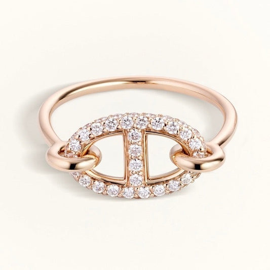 ¡®Aura Jewels¡¯RONDE SMALL DIAMOND RING